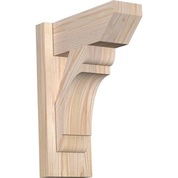 Ekena Millwork Olympic Slat Smooth Outlooker, Douglas Fir, 5 1/2"W x 12"D x 16"H OUT06X12X16OLY06SDF - main